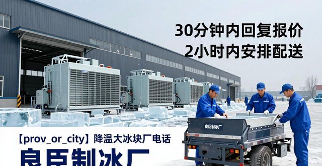 肥东降温大冰块厂电话 良臣制冰厂